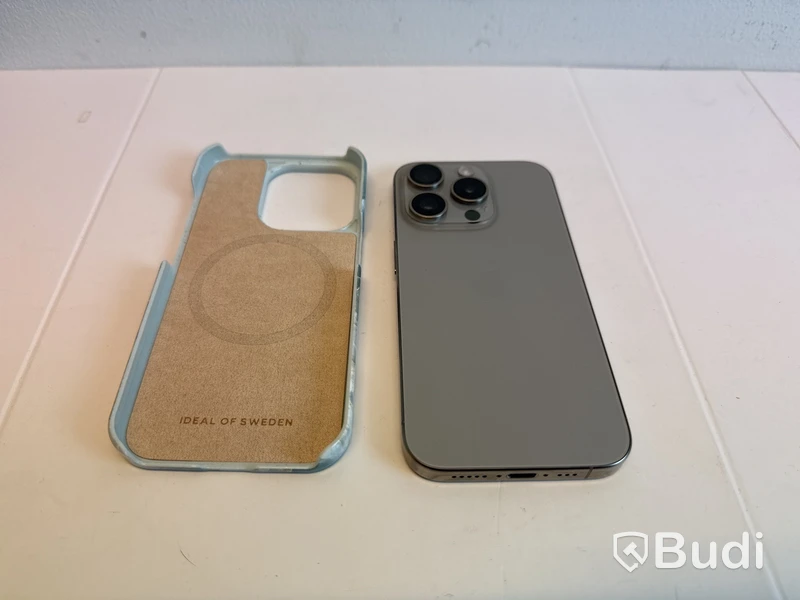 iPhone 15 Pro, 128 GB, grå