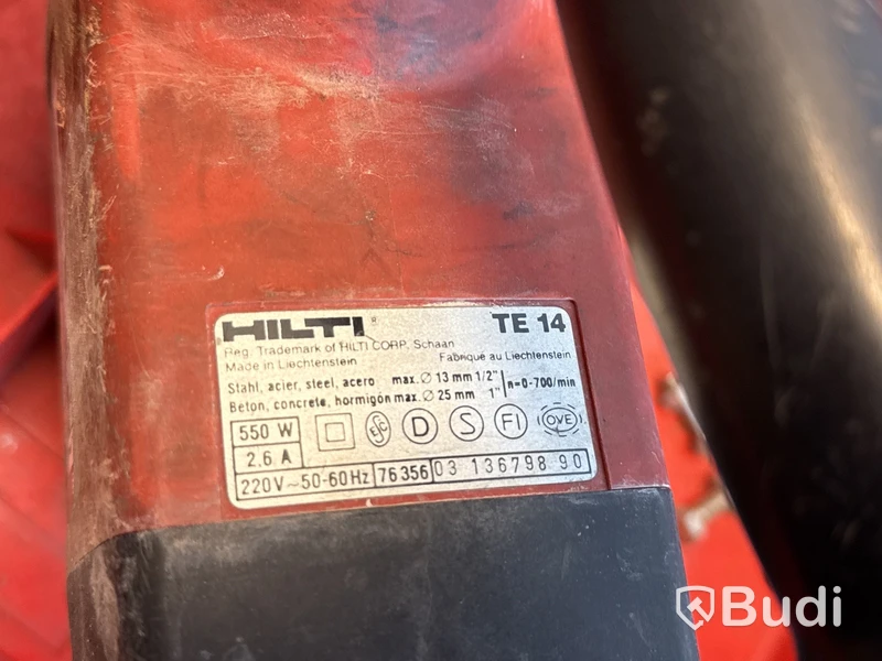 Hilti TE 14 borrhammare