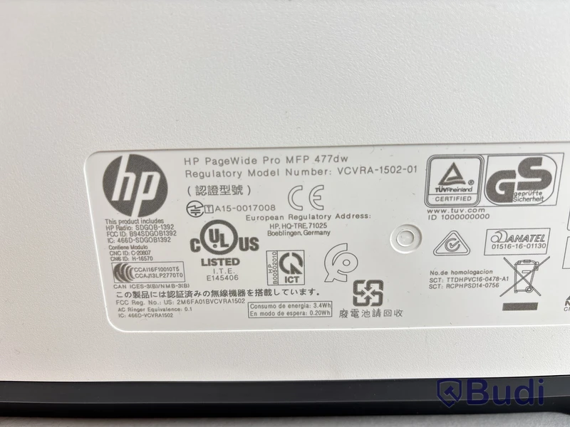 Skrivare/Scanner/Kopiator HP PageWide Pro MFP 477dw