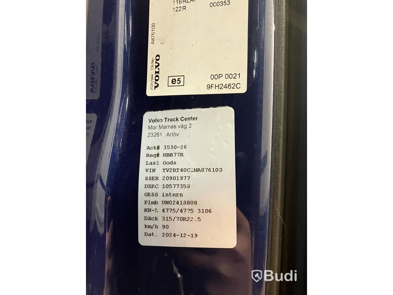 Kylbil Volvo FH 12.8 6x2 I-Shift -2021 | Mitsubishi
