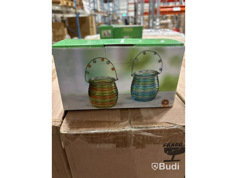 Parti med diverse olika ljusstakar