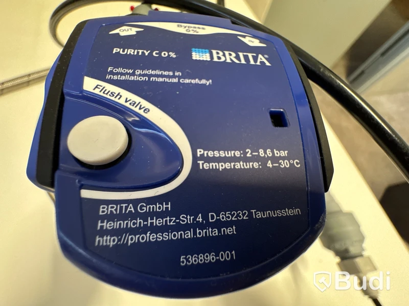 Vattenkylare med funktion för kolsyrat vatten och vattenfilter Purity C1000 AC, 220–240V