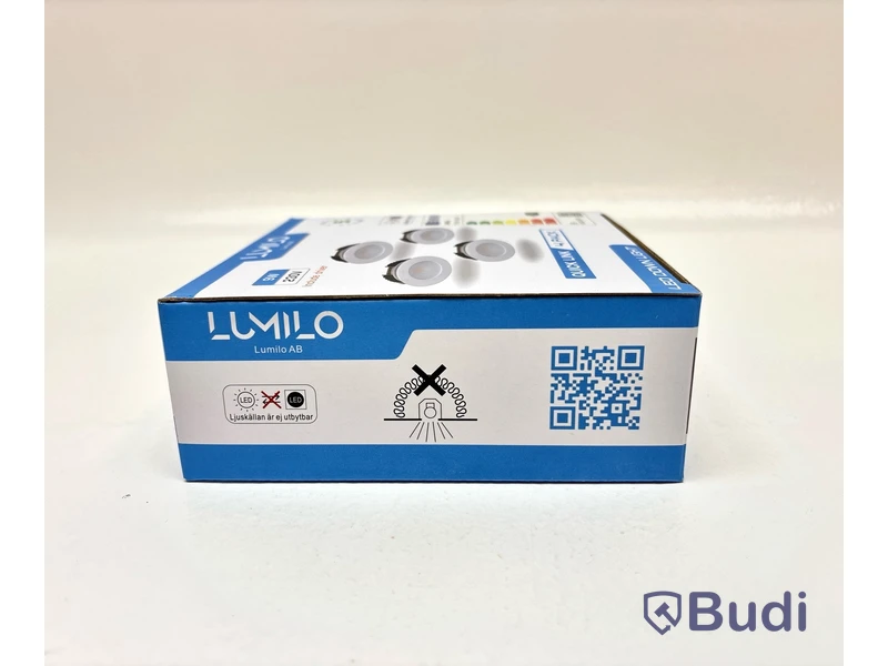 5 st. 4-pack LED-lampor Lumilo, Totum N 3000k, Quick Link