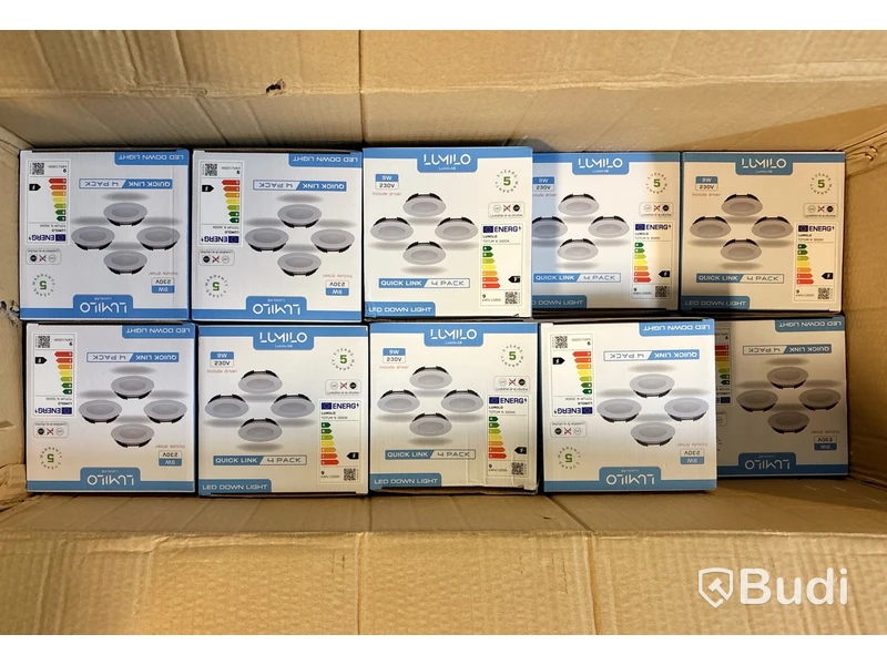 26 st. 4-pack LED-lampor Lumilo, Totum N 3000k, Quick Link