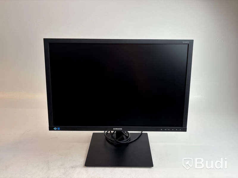 3 st. Datorskärmar Samsung S24H650GDU inkl. stativ, 24 tum
