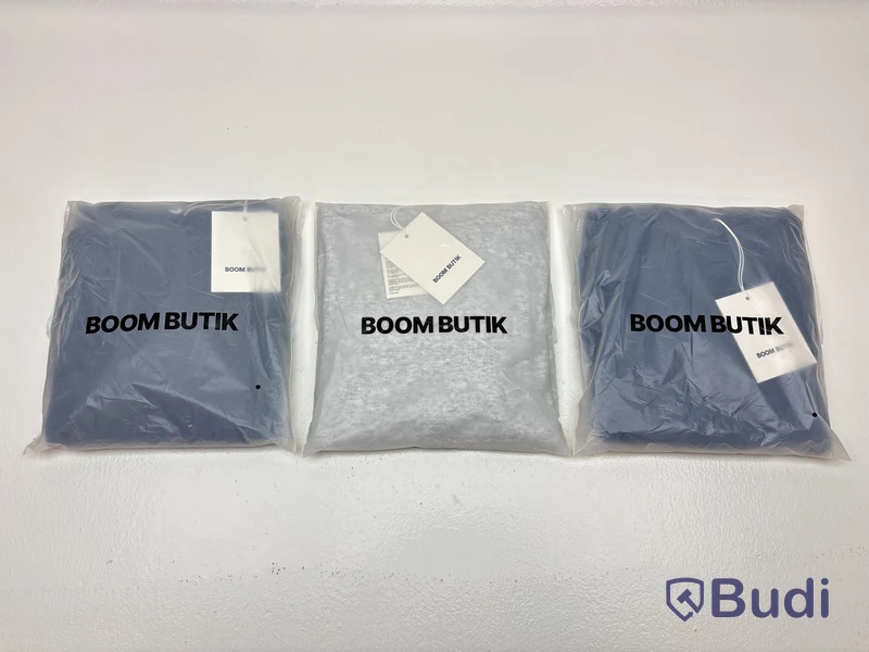 3 st. Hoodie BoomButik, stl. XS