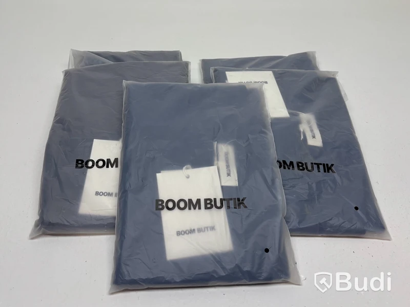 5 st. Tshirt BoomButik, blandade färger, unisex, stl. L