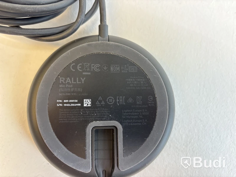 Konferensutrustning Logitech Rally