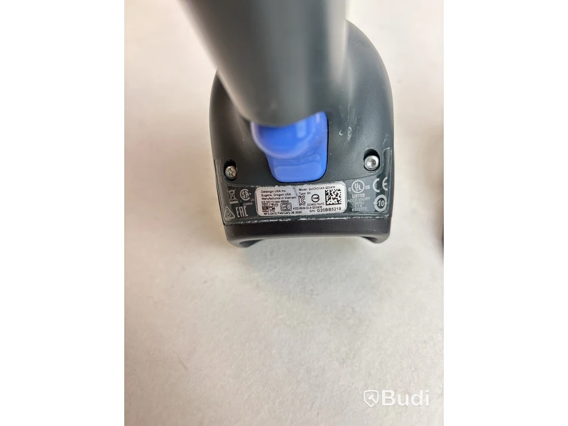 3 st. Streckkodsläsare Datalogic QuickScan QD2430 inkl. stativ.