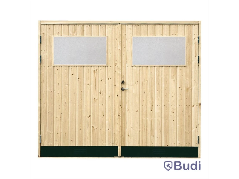 GARAGEPORT VIBOSTUGAN MED GLAS 10° 25X21 MED KARM