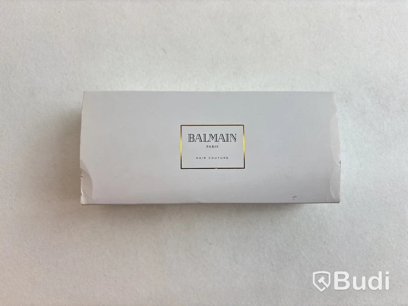 Hårband i läder Balmain Paris, med 14k guldpläterade detaljer