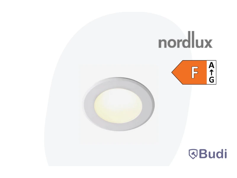 5 st. NORDLUX BIRLA 84950001 Downlight för inbyggnad, 6W LED, IP44