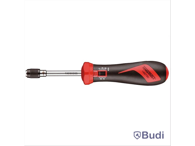 MOMENTSKRUVMEJSEL TENG TOOLS, 1492TSD 1/4”, 1-5 NM