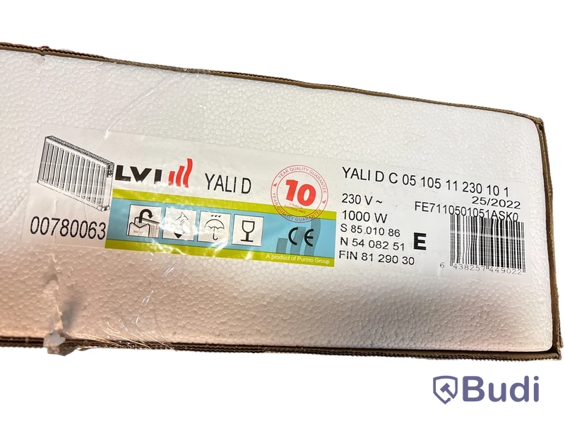 ELRADIATOR LVI, YALI D 0511 1000W/230V