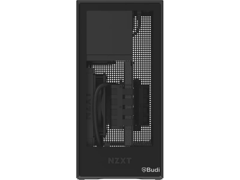 4 st. Datorchassi NZXT H1 svart