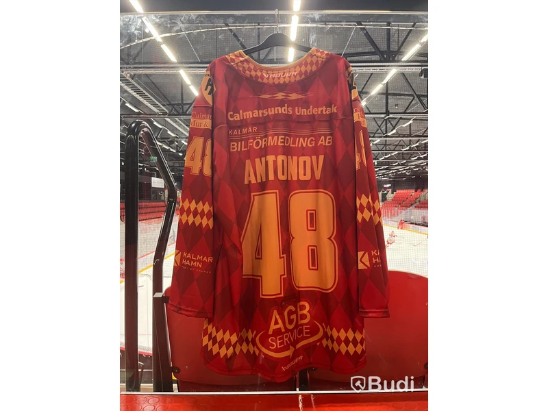 #48 ANTONOV - Signerad matchtröja oktoberfest - Kalmar HC