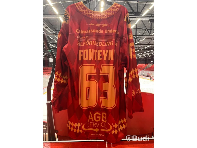 #63 FONTEYNE  - Signerad matchtröja oktoberfest - Kalmar HC