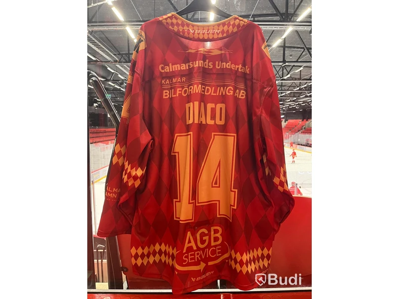 #14 DIACO - Signerad matchtröja oktoberfest - Kalmar HC
