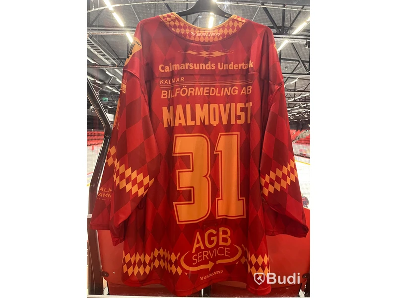 #31 MALMQVIST - Signerad matchtröja oktoberfest - Kalmar HC