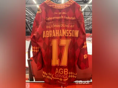 #17 ABRAHAMSSON - Signerad matchtröja oktoberfest - Kalmar HC