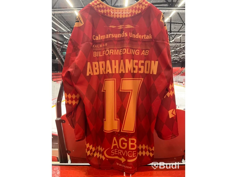 #17 ABRAHAMSSON - Signerad matchtröja oktoberfest - Kalmar HC