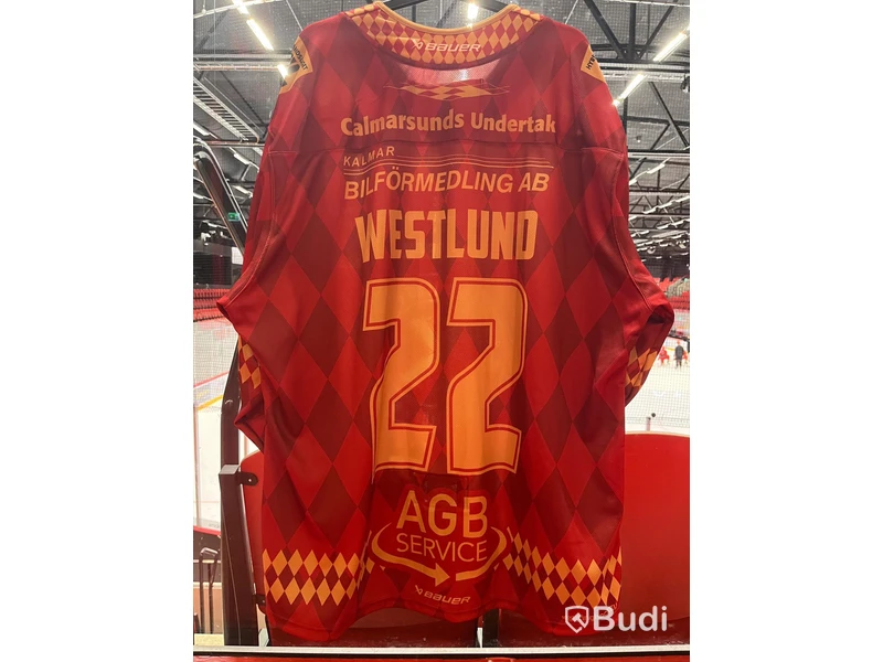 #22 WESTLUND - Signerad matchtröja oktoberfest - Kalmar HC