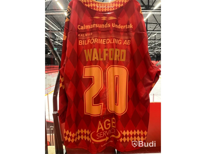 #20 WALFORD - Signerad matchtröja oktoberfest - Kalmar HC