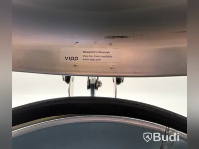 Pedalhink Vipp, Vipp17, vit, 30 L, Ord. pris inkl. moms: ca 5995 kr