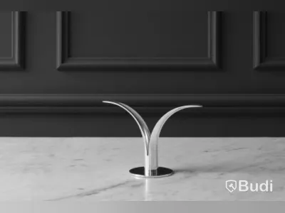 Ljusstake Skultuna, liljan silver, Totalt ord. pris inkl. moms: ca 1450 kr