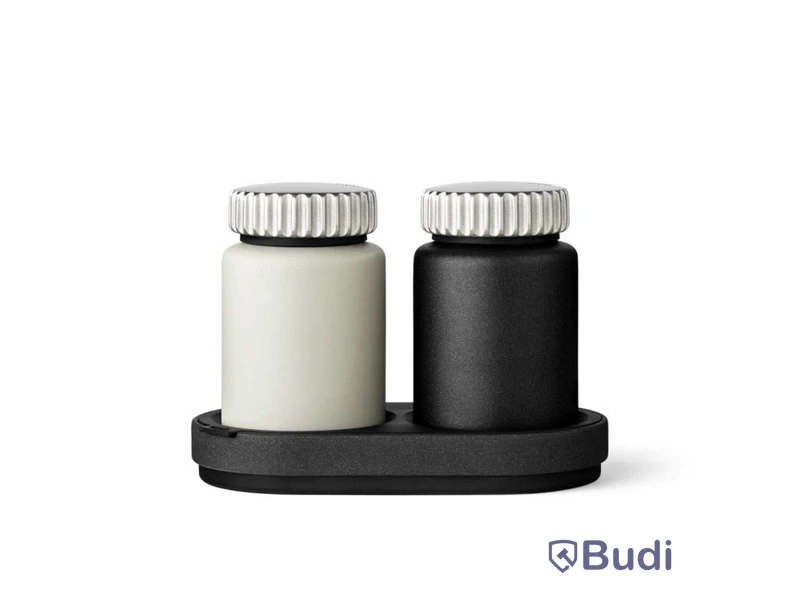Salt- & pepparkvarn Vipp, Vipp263 grå/svart, Ord. pris inkl. moms: ca 2195 kr