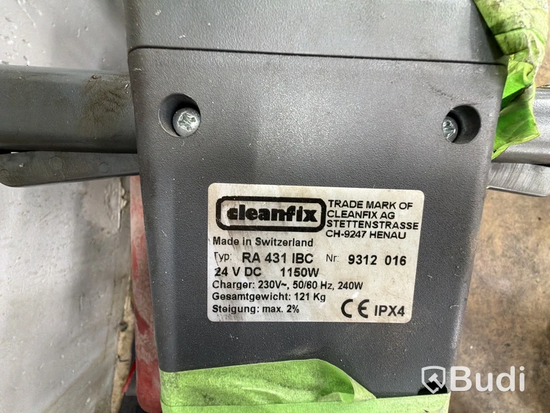 Städmaskin Cleanfix RA 431 IBC