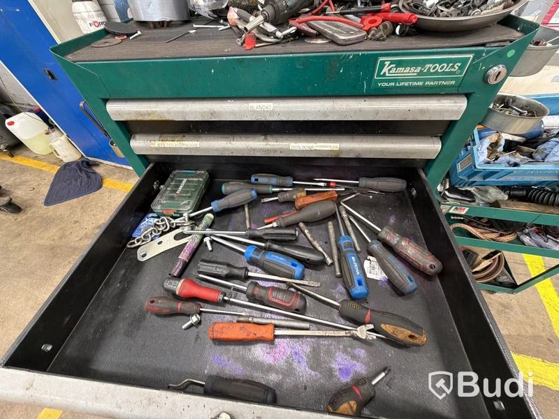 2st Verktygsvagn kamasa tools
