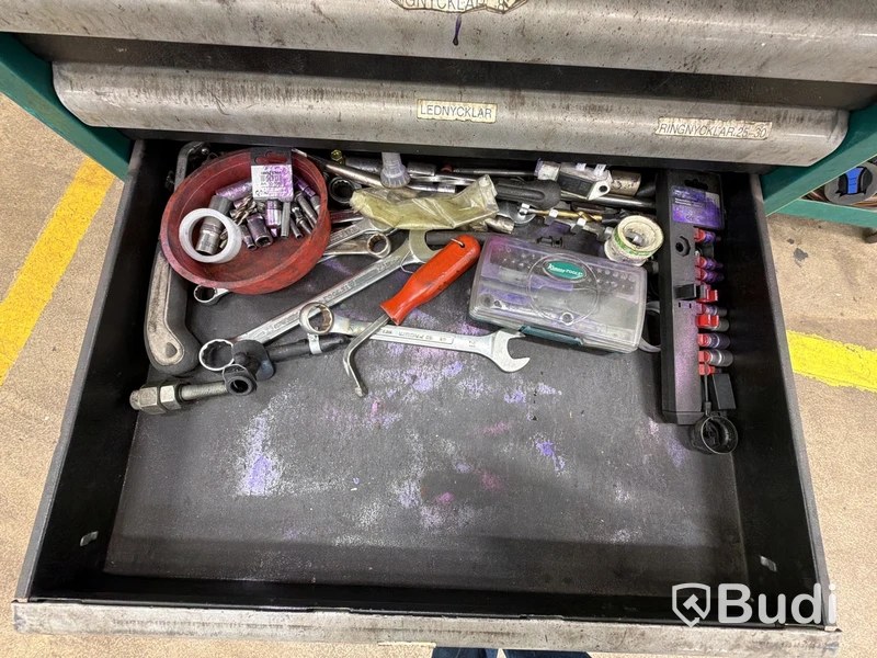 2st Verktygsvagn kamasa tools