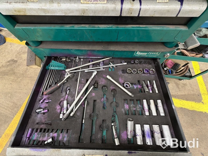 2st Verktygsvagn kamasa tools