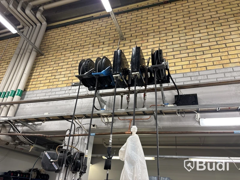 5 st. Diverse slangvinda, Oljepåfyllning, Vätskepåfyllning, med OriLink Monitoring System