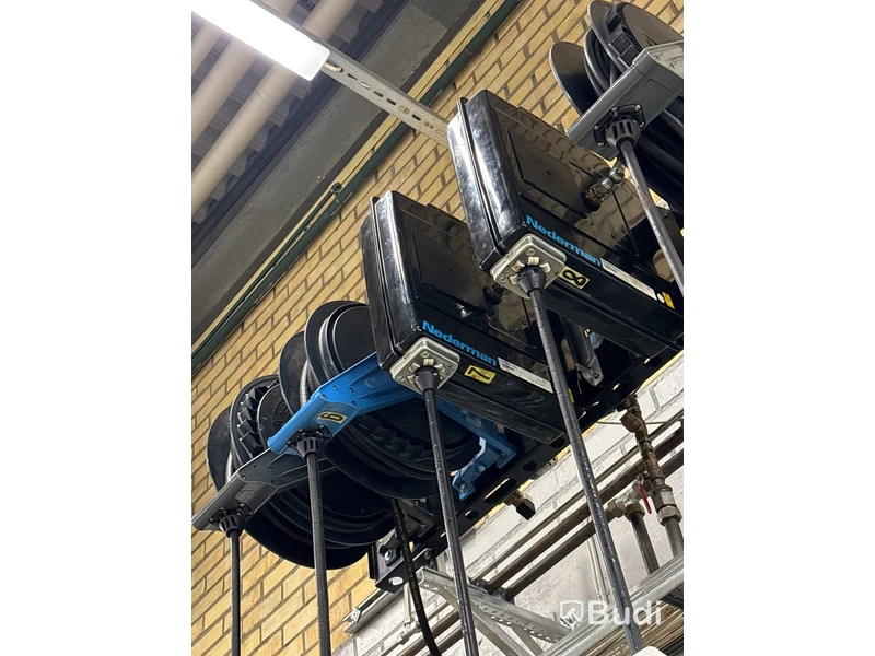 5 st. Diverse slangvinda, Oljepåfyllning, Vätskepåfyllning, med OriLink Monitoring System