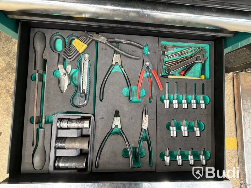 Verktygsvagn Makasa tools