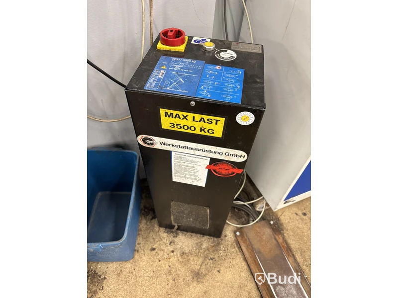 Fordonslyft, 3500kg
