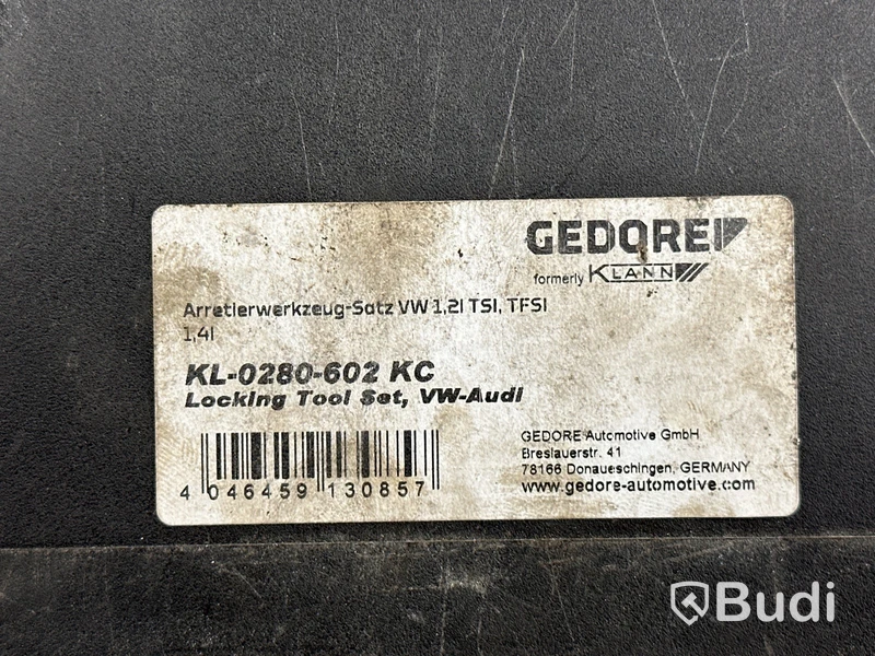 Installationssats, Gedore KL-0280-602 KC för VW-Audi