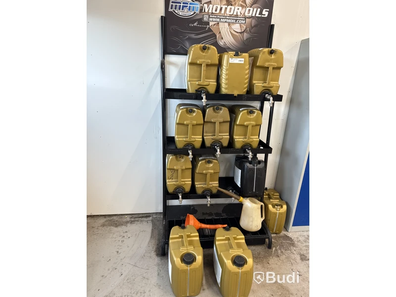 Motorolja Premium Synthetic 20L inkl. ställ