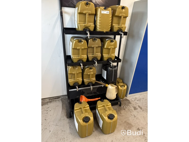 Motorolja Premium Synthetic 20L inkl. ställ