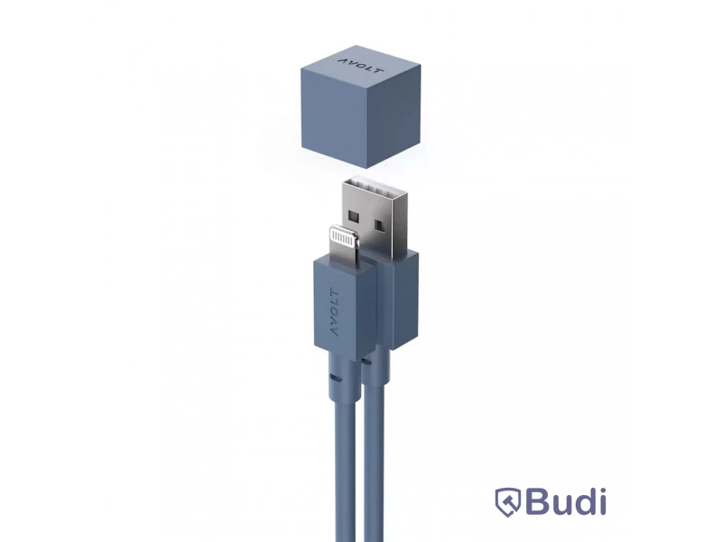 3 st. USB-A till lightning sladd Avolt Cable 1 Ocean Blue. Ord. pris inkl. moms: ca 900 kr.