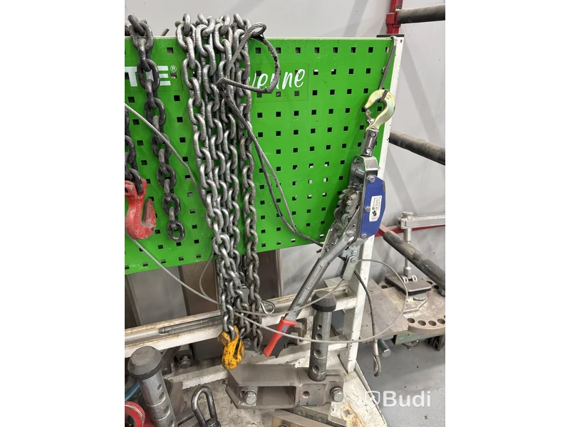 Riktbänk, dragriktare 10 ton, lift Jolift Master bench 35, inkl verktygsvagn