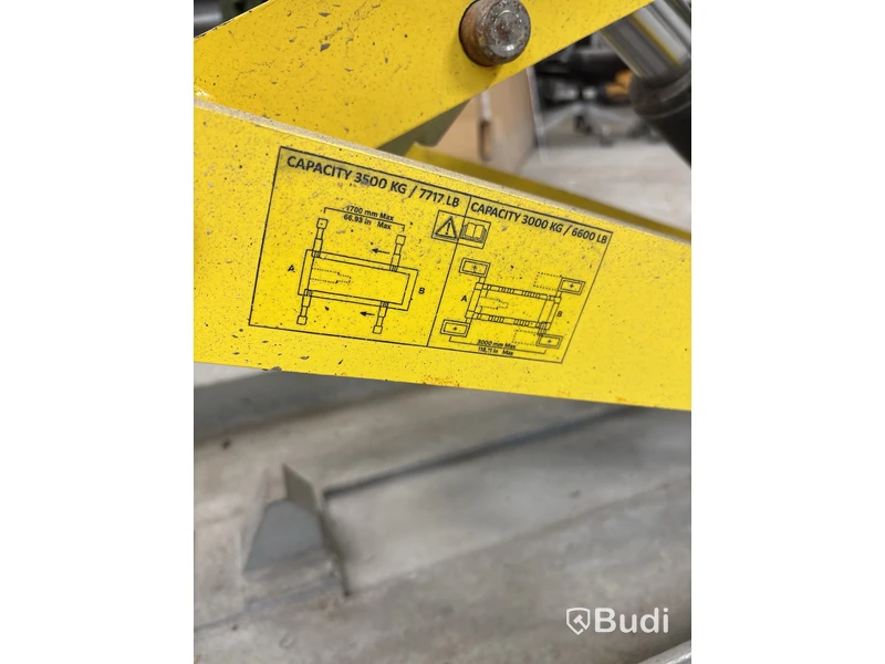 Riktbänk, dragriktare 10 ton, lift Jolift Master bench 35, inkl verktygsvagn