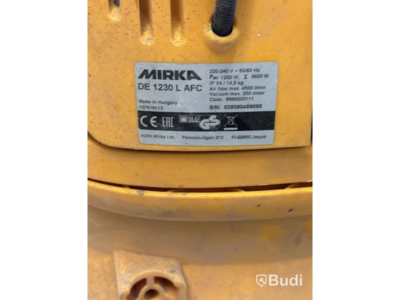 Dammsugare Mirka DE 1230 L AFC