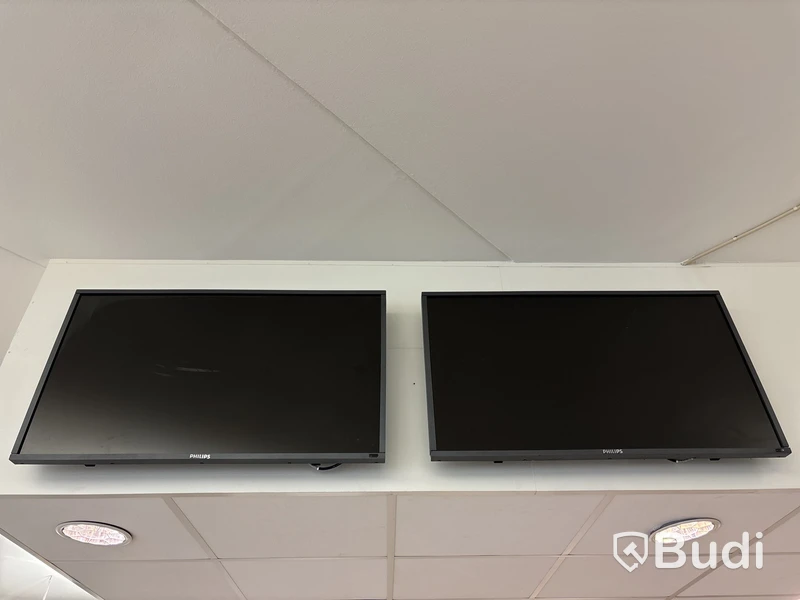 2 st. Digital Signage, Philips 43 tum