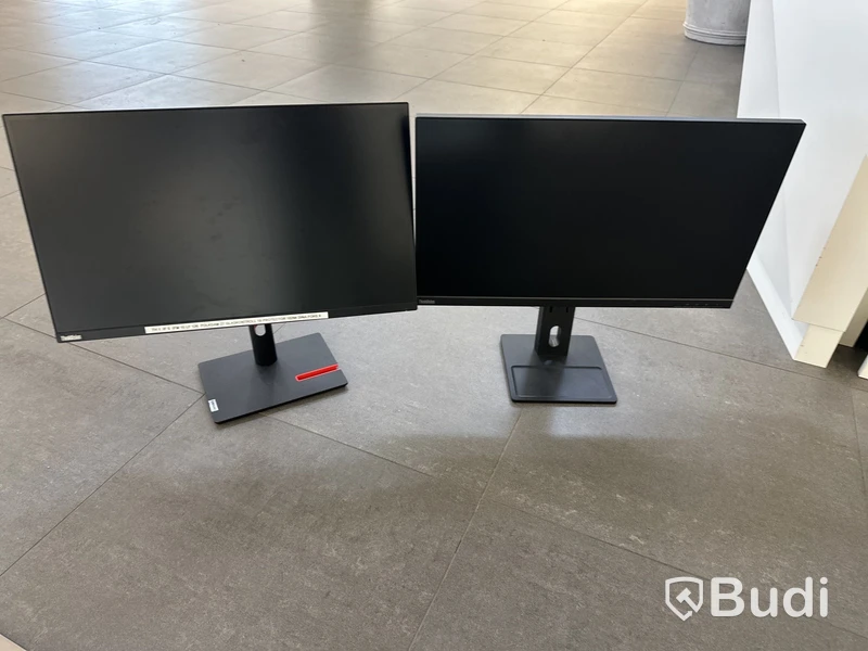 2 st. Datorskärmar, Lenovo ThinkVision