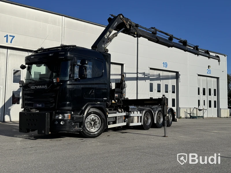 Kranväxlare Scania G450 LB 8X4*4 HNB -2015 | HIAB | Plogförberedd