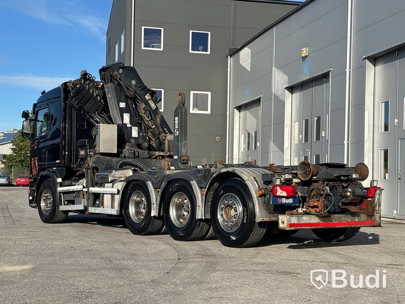 Kranväxlare Scania G450 LB 8X4*4 HNB -2015 | HIAB | Plogförberedd