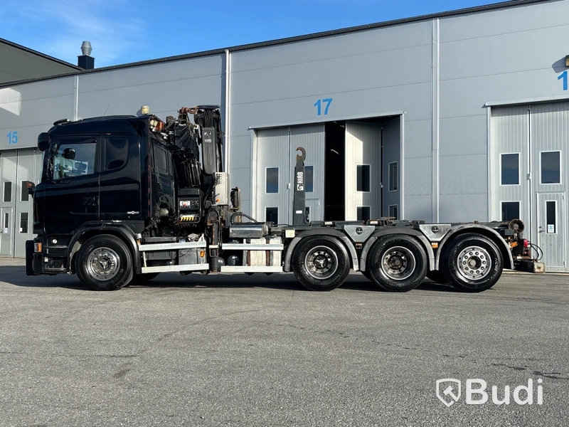 Kranväxlare Scania G450 LB 8X4*4 HNB -2015 | HIAB | Plogförberedd